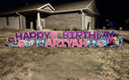 Yard Card Basic - Happy Birthday